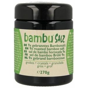 Bambu Salz Bamboezout grof 9x gebrand 270g