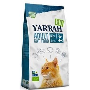 Yarrah Adult kattenvoer met vis bio 10kg