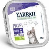 Yarrah Kattenvoer pate met kip en kalkoen bio 100g