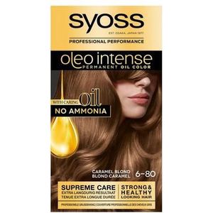 Syoss Color Oleo Intense 6-80 caramel blond haarverf 1set