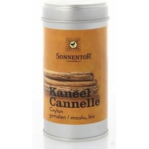 Sonnentor Kaneel gemalen metalen bus bio 40g