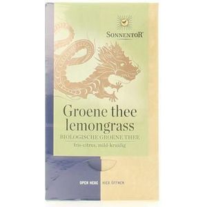 Sonnentor Groene thee lemongrass bio 18st