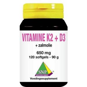 SNP Vitamine K2 D3 zalmolie 120ca