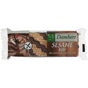 Damhert Sesambar chocolade glutenvrij 45g