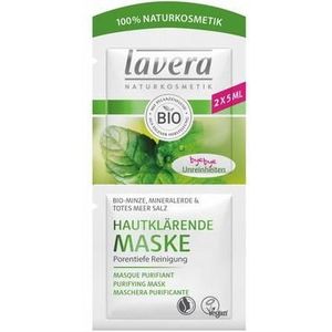 Lavera Purifying masker masque purifiant bio EN-FR-IT-DE 10ml
