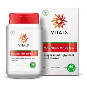 Vitals Magnesiumbisglycinaat 100 mg 60tb