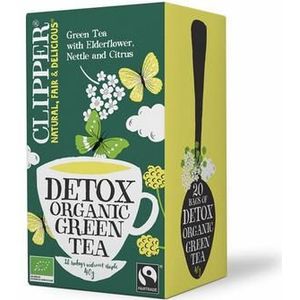 Clipper Detox green tea bio 20st
