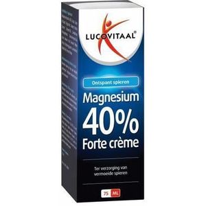 Lucovitaal Magnesium 40% forte creme 75ml