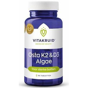 Vitakruid Osta K2 & D3 algae 90tb