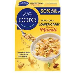 We Care Lower carb crunchy muesli 325g
