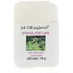 Cruydhof Stevia extract zoetjes dispenser 200tb