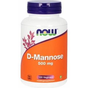 NOW D Mannose 500 mg 120vc