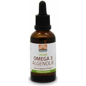 Mattisson Vegan omega 3 algenolie druppels 30ml