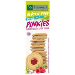 Damhert Pinkies biscuits framboos 125g