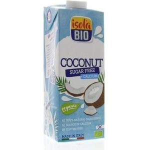 Isola Bio Kokosdrink met calcium suikervrij bio 1ltr