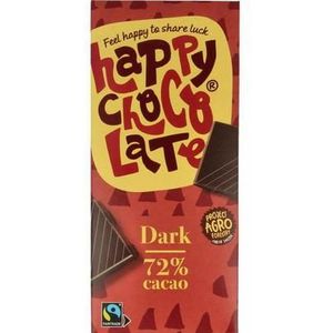 Happy Chocolate Puur 72% bio 85g