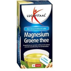 Lucovitaal Magnesium groene thee 20st
