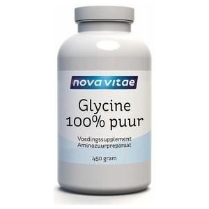 Nova Vitae Glycine 100% puur 450g