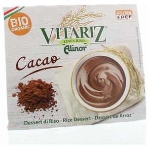 Vitariz Rice dessert chocolade 4x 100 gram bio 400g