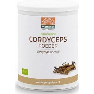 Mattisson Cordyceps powder - cordyceps sinensis organic bio 100g
