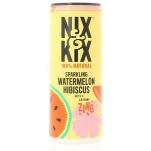 Nix & Kix Watermelon hibiscus blikje 250ml
