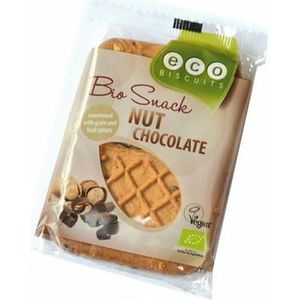 Ecobiscuit Noten/chocolade biscuit bio 45g