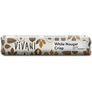 Vivani Chocolate To Go white nougat crisp vegan bio 35g