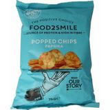 Food2Smile Popped chips paprika 75g