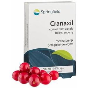 Springfield Cranaxil cranberry 500mg 30vc