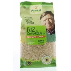 Primeal Halfvolkoren ronde rijst camargue bio 1000g