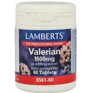 Lamberts Valeriaan 1600mg 60tb