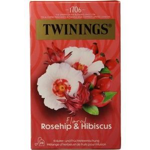 Twinings Rozenbottel hibiscus 20st