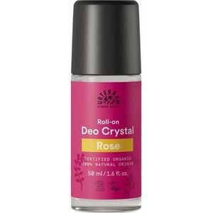 Urtekram Deodorant crystal roll on rozen 50ml