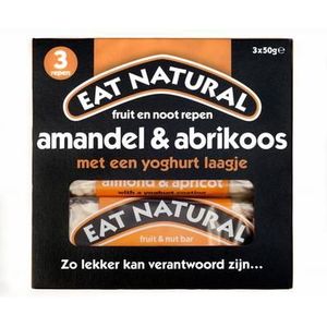 Eat Natural Almond apricot yoghurt 3 x 50 gram 3x50g