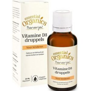 Essential Organ Vitamine D3 druppels puur 25ml