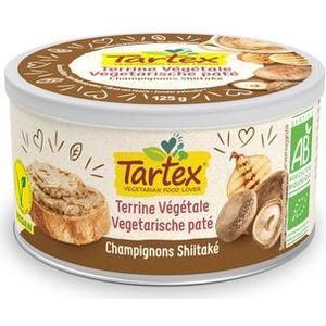 Tartex Pate champignon bio 125g