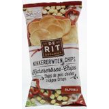 De Rit Kikkererwtenchips paprika bio 75g