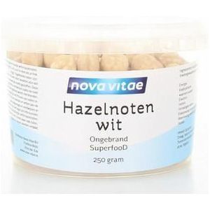 Nova Vitae Hazelnoten wit ongebrand raw 250g