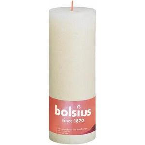 Bolsius Rustiekkaars shine 190/68 soft pearl 1st