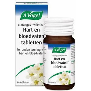 A Vogel Crataegus + valeriaan tabletten 80tb