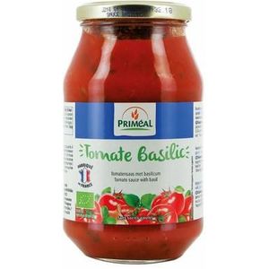 Primeal Pastasaus tomaten basilicum bio 510g
