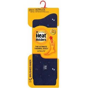 Heat Holders Mens ultra lite socks micro maat 6-11 navy 1paar