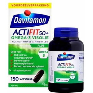 Davitamon Actifit 50+ omega 3 150ca