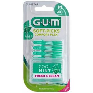GUM Soft-Picks comfort flex mint medium 40st