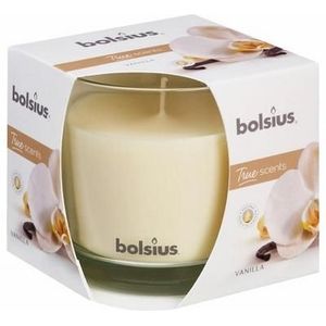 Bolsius True Scents geurglas 95/95 vanilla 1st