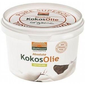 Mattisson Kokosnootolie geurloos bio 500ml