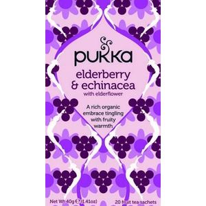 Pukka Elderberry & echinacea bio 20st