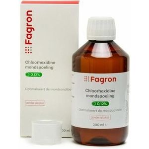 Fagron Chloorhexidine mondspoeling 0.12% 300ml