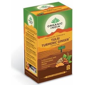 Organic India Tulsi turmeric ginger thee bio 25st