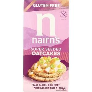 Nairns Oatcakes super seeded 180g